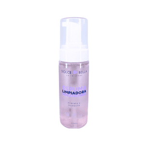 Espuma Limpiadora Facial Desmaquillante - Dolce Bella 150 Ml