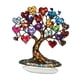 thumbnail image 5 of Adorno de escritorio de árbol de corazón, colección de decoración plana 2D, decoración de mesa creativa ligera para decoraciones de dormitorio de boda, 5 of 5