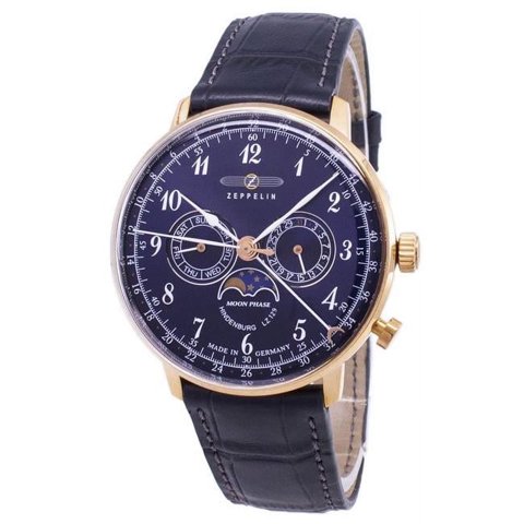 Reloj Analógico Zeppelin Series Lz 129 Hindenburg Multicolor Hombre