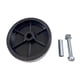 thumbnail image 5 of Rueda de gato para remolque de barco de 6 pulgadas, reemplazo directo, repuestos profesionales resistentes, accesorio de rueda de gato para remolque, 5 of 5