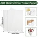 thumbnail image 2 of Papel de seda JipeXter 36x51 cm 200 hojas blancas, 2 of 7