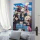 thumbnail image 3 of Blue Exorcist Cuadro decorativo colgante - Arte de pared - Póster enmarcado - Decoración de pared - Regalos para familia, amigos y aficionados 40*60 cm, 3 of 6