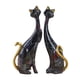 thumbnail image 2 of Escultura Pareja de Gatos Resina, 2 of 3