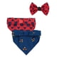 thumbnail image 3 of Pack Bandana Y Moño Para Perros Mascotas Mickey Colores, 3 of 3