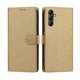 thumbnail image 2 of Funda Cartera de PU para Samsung Galaxy A15 con Tarjetas, Dorado, 2 of 6