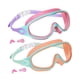 thumbnail image 3 of 2 Gafas De Natación Para Niños, Antifugas, Portátiles, Para Piscina, Color Rosa Y Naranja, 3 of 5
