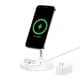 thumbnail image 1 of Soporte de carga Belkin MagSafe 2 en 1 para iPhone y AirPods, 1 of 6