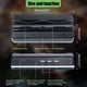 thumbnail image 4 of Reemplazo del ventilador y soporte con luz LED de colores para Nintendo Switch 2, ventilador silencioso con 3 puertos USB, 4 of 7