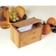 thumbnail image 2 of Caja para Tarjetas de Recetas Lipper International de Madera de Bambú 19x11x13 cm, 2 of 2