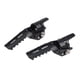 thumbnail image 4 of 2 piezas de motocicleta Motor Guard Guarderías de la carretera plegable pliegue pliegue pinzas plegables luz de acero inoxidable para usar accesorios Negro, 4 of 5