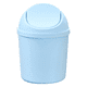 thumbnail image 1 of Mini papelera de plástico con tapa abatible, ideal para escritorio., 1 of 5