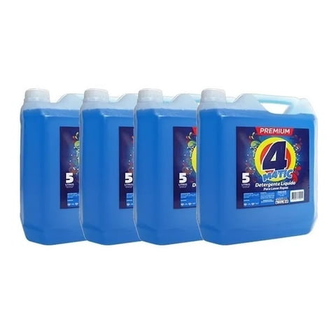 Alabalux - Pack De Detergente Concentrado - 20 Litros - 4