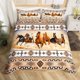 thumbnail image 1 of Christm-as Trees D-u-t Co-ve-r Queen Size Sa-nta Claus- and Snowman Comfort-er Cover with 2 Pillow-case for Te-ens Adults Kids S-tarry Sky Be-dding Set Snow Sc-ene Brea-thable 3 Pieces D-ecorative, 1 of 5
