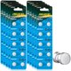 thumbnail image 1 of Batería de botón JNKXIXI LR44 AG13 1.5 V paquete de 100 unidades, 1 of 7