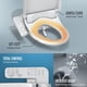 thumbnail image 2 of Asiento electrónico para bidé TOTO WASHLET A2, con calefacción, cierre suave, 2 of 9
