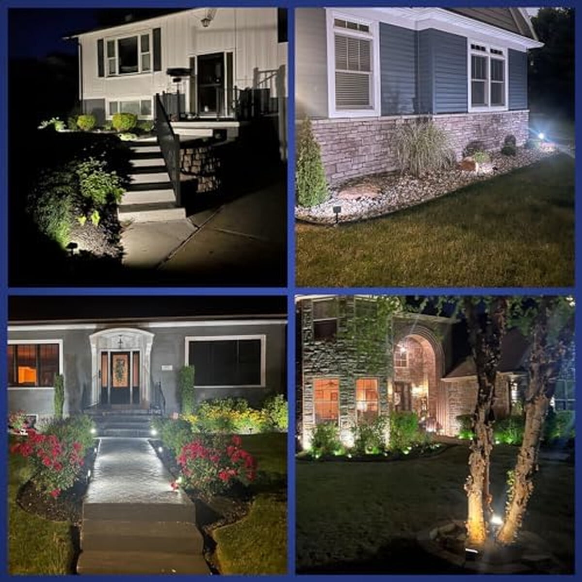 Luz Solar Exterior Nymphy 56 Led Ip68 Pack 4