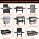 thumbnail image 4 of Platos para Parrilla MOACOCK Paquete de 50 Bandejas de Goteo de Aluminio, 4 of 7