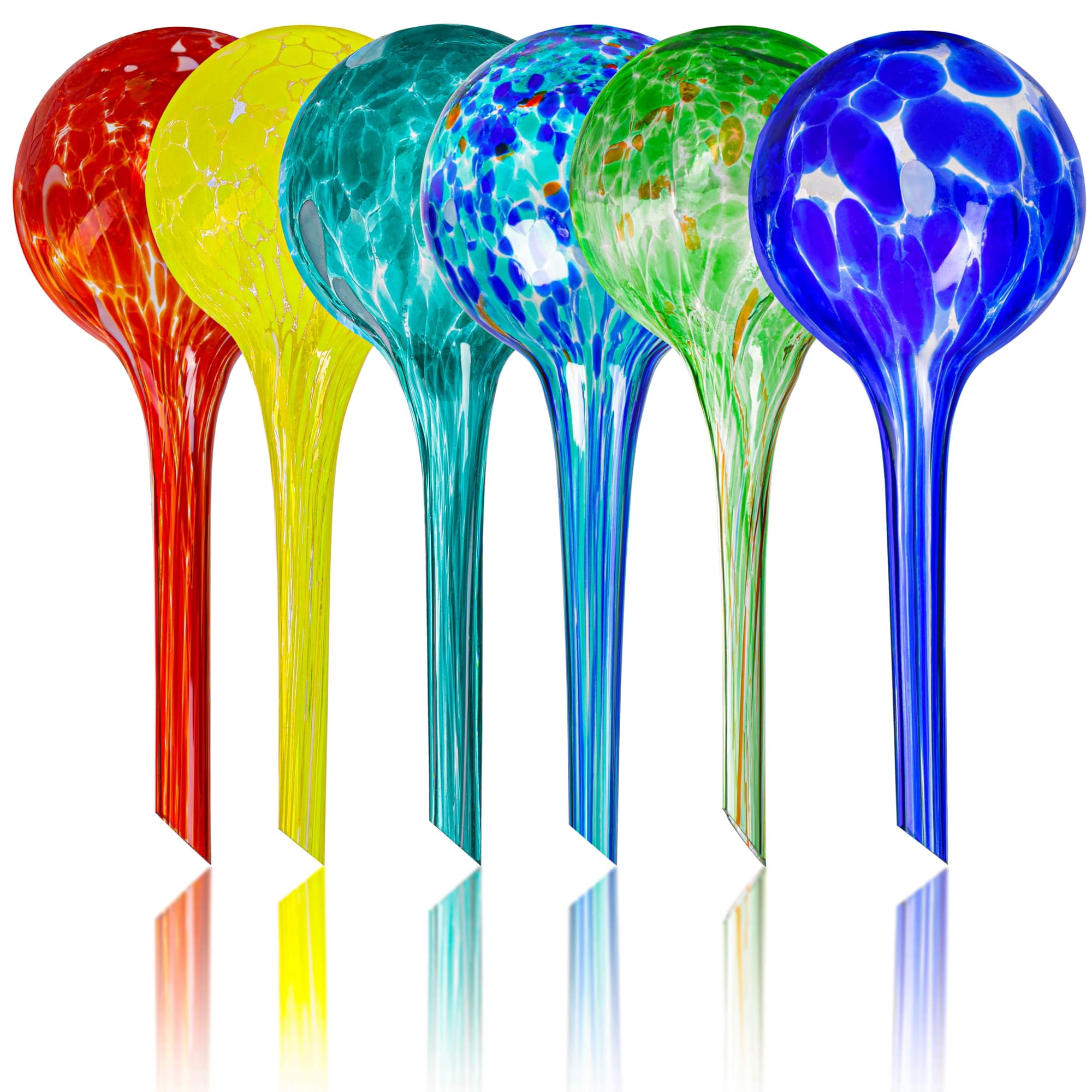 Mission Gallery - Juego De 6 Bombillas Pequeñas De Vidrio Para Riego Automático Con Forma De Globo
