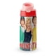 thumbnail image 1 of Con Faldas y a lo LocoBotella de Agua con Tapa Pop Top de Un Toque, Acero Inoxidable, a Prueba de Fugas, para Deportes, Botella Infantil rosa 12 oz, 1 of 6