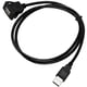 thumbnail image 4 of Cable De Extensión De Montaje Empotrado Para Salpicadero De Coche, USB 2.0 A Macho A USB A Hembra, 1 M, 4 of 5