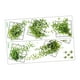thumbnail image 5 of 2x 3D Plantas Vívidas Rejilla Calcomanía De Pared PVC Para Decoración De Pared Sala De Estar Estilo B, 5 of 5