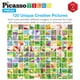 thumbnail image 5 of Cubo magnético PicassoTiles 6 en 1 con temática de dinosaurios para niños a partir de 3 años, 5 of 8