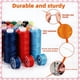 thumbnail image 3 of Kit de hilos de costura Vizoshi, 90 piezas, 36 colores, 400 yardas, 3 of 7