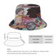 thumbnail image 2 of El Niño Loco Sombrero bucket para adultos, gorra de protección solar, sombrero de pescador plegable para viajes al aire libre, pesca y actividades de verano, 2 of 6