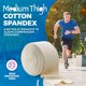 thumbnail image 2 of MEDca Elastic Tubular Support Bandage – Unisex Hand and Leg Sleeve, Size F, 10m Roll, Natural Color, 2 of 9