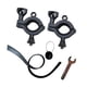 thumbnail image 2 of Portaequipajes De Techo Con Soporte Para Pala Accesorios Automotrices Para Acampar Viajes Por Carretera Suv Color Negro, 2 of 5