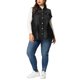 thumbnail image 2 of Chaleco de Jean sin mangas con dobladillo sin rematar para mujer de talla grande Agnes Orinda 2X Negro, 2 of 7