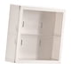 thumbnail image 1 of Organizador De Caja De Almacenamiento De Caja De Exhibición Transparente De 2 Capas Para Mini Juguetes Figura De Acción Blanca, 1 of 5