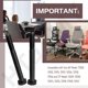 thumbnail image 5 of Juego de 2 Pernos de Brazo para Silla HTJYMY Aeron Repuesto Negro, 5 of 7