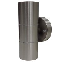 Bp - Aplique Muro Cil Ii Bidireccional Acero Inoxidable