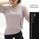 thumbnail image 4 of Camiseta De Manga Corta Para Mujer, Secado Rápido, Para Atletismo, Running, Entrenamiento, Yoga, Rendimiento, 4 of 6