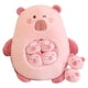 thumbnail image 3 of Carpincho De Peluche De Juguete De Dibujos Animados De Carpincho Suave De Peluche Para Ni?os Regalos De Cumplea?os Rosa, 3 of 5