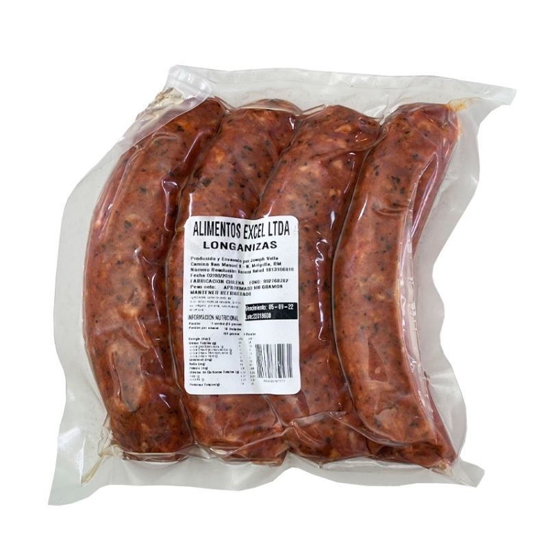 Longaniza Tradicional 4 Un 500 g San Manuelina