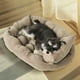 thumbnail image 2 of Cama para mascotas perros y gatos 68x50x40 beige petwoow, 2 of 3