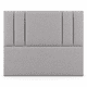thumbnail image 2 of Base de cama tapizada Mueblart Líneas Full Felpa Gris con respaldo y piecero, 2 of 2