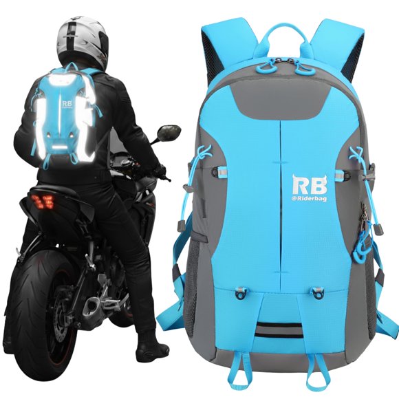 Mochila riderbag Reflectante de 35 L para Motociclistas