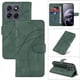 thumbnail image 1 of Funda tipo cartera con tapa para Motorola MOTO G77 5G con tarjetero, soporte y cubierta magnética Verde, 1 of 4