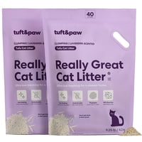 Tuft + Paw - Arena Para Gatos Tuft & Paw Really Great Tofu Agrumping, 4,2 Kg X 2