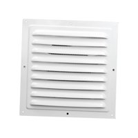 Bothyi - Cubierta De Ventilación De Aire, Rejilla De Ventilación De Aleación De Aluminio Para Campistas, Pared De Baño, 20Cm