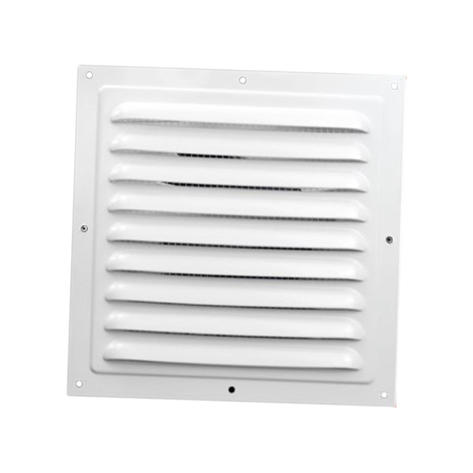 Bothyi - Cubierta De Ventilación De Aire, Rejilla De Ventilación De Aleación De Aluminio Para Campistas, Pared De Baño, 20Cm