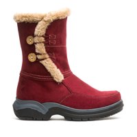 Bota Mujer Burdeo Oliva Chancleta