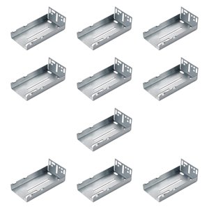 Magideal - 10 Piezas De Repuesto De Soportes Deslizantes Para Cajones, Prácticos Y Suaves, Soportes De Montaje Traseros De Alto Rendimiento Para Uso Profesional