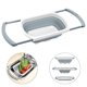 thumbnail image 2 of Colador de alimentos QiMH 6 L de silicona plegable verde, 2 of 8