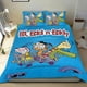 thumbnail image 1 of Ed, Edd y Eddy Conjunto de sábanas temático, trío de piezas, cómodo y amigable con la piel, diseño único, regalo de decoración para el hogar para familiares, amigos y fans,173cm *218cm, 1 of 6