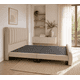 thumbnail image 3 of Cama  Dividida 2 Plazas con Doble Respaldo Lineal Beige – Estilo Europeo, 3 of 6
