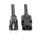 thumbnail image 1 of Cable de alimentación TRIPP LITE 0.91 m 15 A 5-15P a C13, 1 of 5
